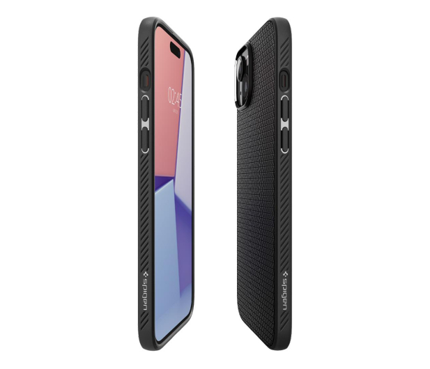 Spigen Liquid Air do iPhone 15 Plus matte black - 1178836 - zdjęcie 3