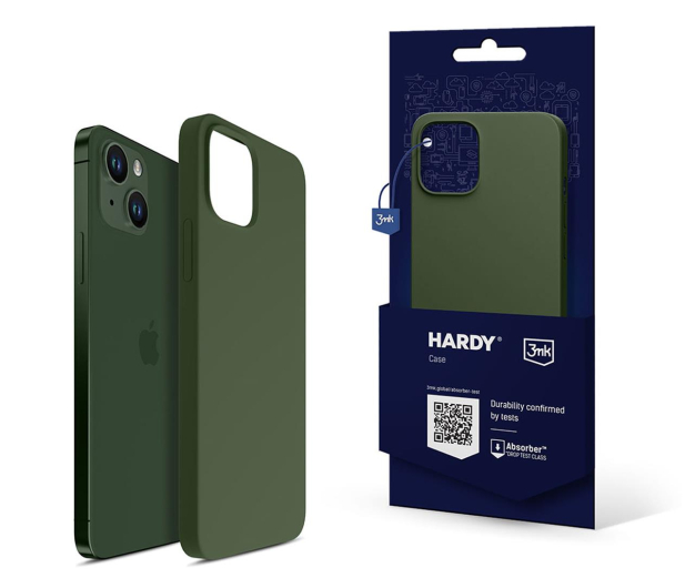 3mk Hardy Silicone MagCase do iPhone 15 Plus Alpine Green - 1177946 - zdjęcie