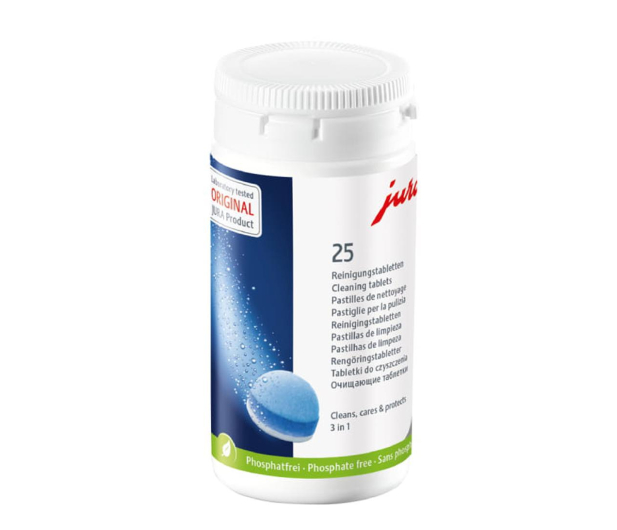 Jura 3-FAZOWE Tabletki czyszczące 25 szt. - 1178554 - zdjęcie