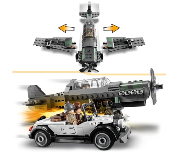 LEGO Indiana Jones 77012 Pościg myśliwcem - 1179199 - zdjęcie 4