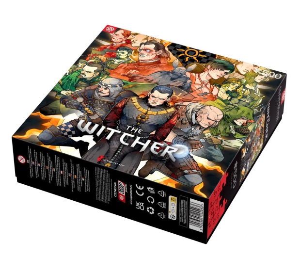 Merch Gaming Puzzle: The Witcher Nilfgaard Puzzles 500 - 1178562 - zdjęcie 3