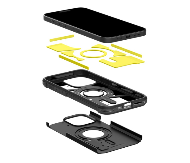 Spigen Tough Armor Mag Magsafe do iPhone 15 Pro Max black - 1178902 - zdjęcie 4