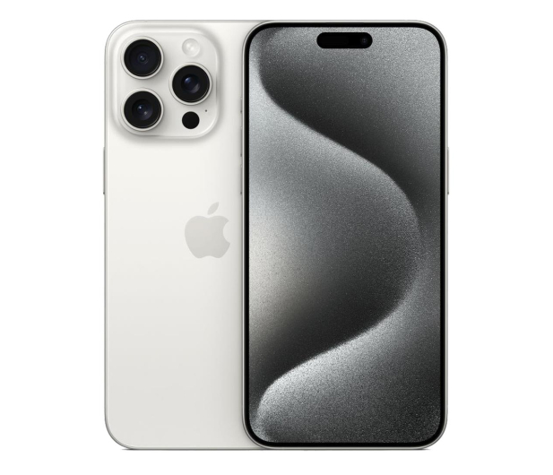 Apple iPhone 15 Pro Max 256GB White Titanium - 1180086 - zdjęcie