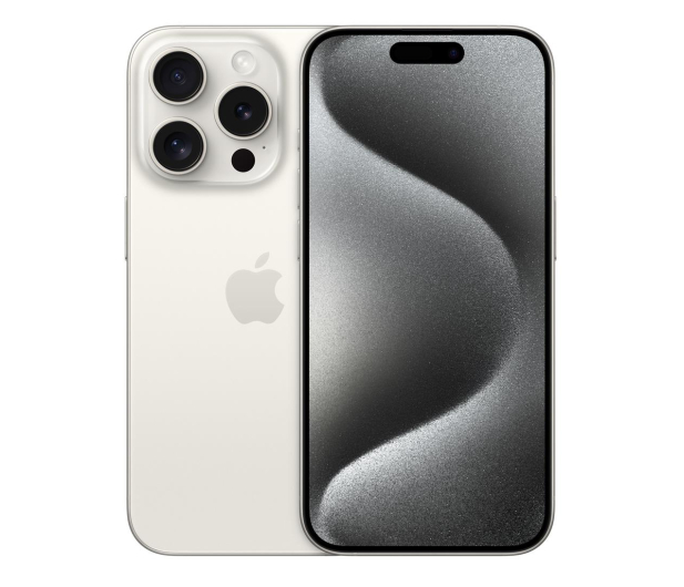 Apple iPhone 15 Pro 1TB White Titanium - 1180080 - zdjęcie