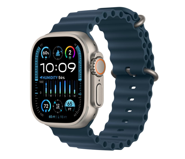 Apple Watch Ultra 2 Titanium/Blue Ocean Band LTE - 1180302 - zdjęcie