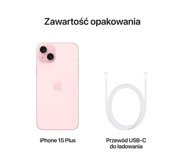 Apple iPhone 15 Plus 128GB Pink - 1180049 - zdjęcie 10