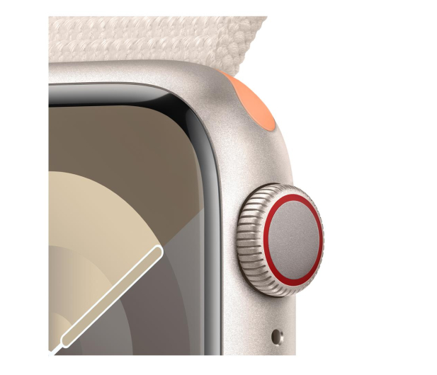 Apple Watch 9 41/Starlight Aluminum/Starlight Sport Loop LTE - 1180345 - zdjęcie 3