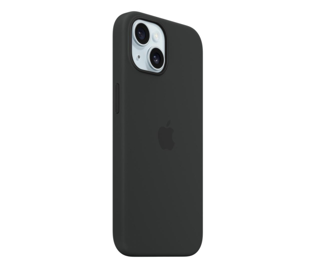 Apple Silikonowe etui MagSafe iPhone 15 czarne - 1180183 - zdjęcie 2