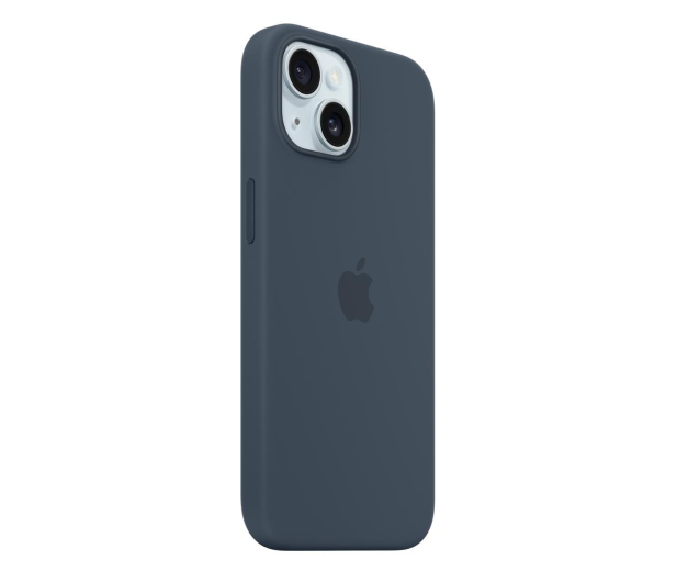 Apple Silikonowe etui MagSafe iPhone 15 błękit - 1180187 - zdjęcie 2