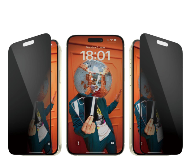 PanzerGlass Ultra-Wide Fit (Privacy) do iPhone 15 Plus - 1178583 - zdjęcie 2