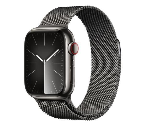 Apple Watch 9 41/Graphite Steel/Graphite Milanese Loop LTE - 1180287 - zdjęcie