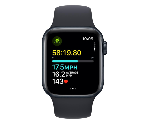 Apple Watch SE 2 40/Midnight Aluminum/Midnight Sport Band M/L LTE - 1180690 - zdjęcie 6