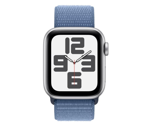 Apple Watch SE 2 40/Silver Aluminum/Winter Blue Sport Loop LTE - 1180711 - zdjęcie 2