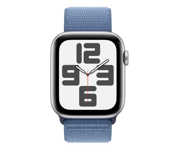 Apple Watch SE 2 44/Silver Aluminum/Winter Blue Sport Loop GPS - 1180680 - zdjęcie 2