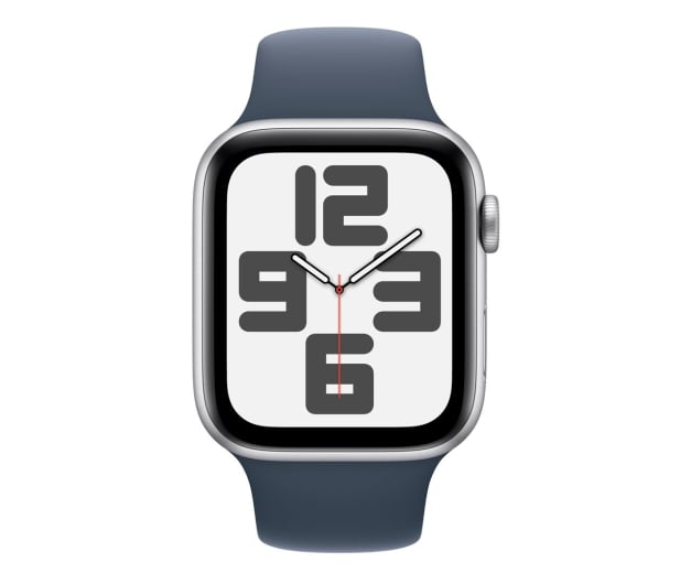 Apple Watch SE 2 44/Silver Aluminum/Storm Blue Sport Band S/M GPS - 1180678 - zdjęcie 2
