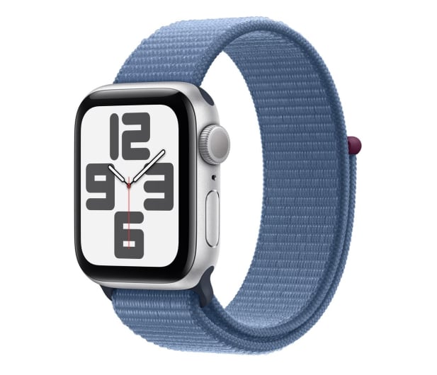 Apple Watch SE 2 40/Silver Aluminum/Winter Blue Sport Loop GPS - 1180646 - zdjęcie