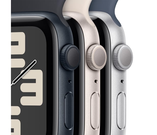 Apple Watch SE 2 40/Silver Aluminum/Storm Blue Sport Band M/L GPS - 1180644 - zdjęcie 3