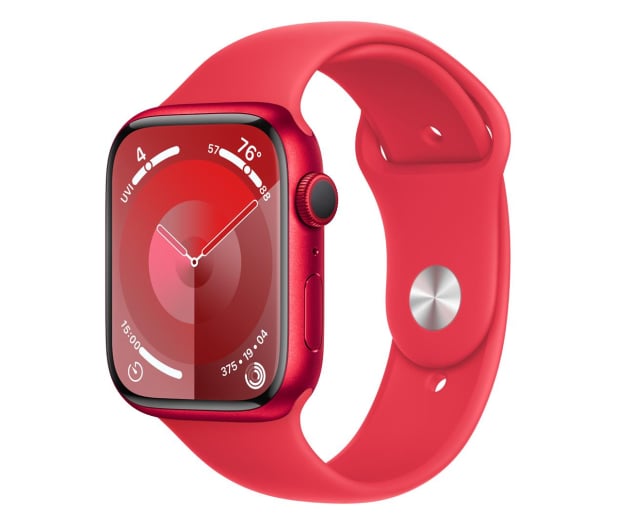 Apple Watch 9 45/(PRODUCT)RED Aluminum/RED Sport Band M/L GPS - 1180332 - zdjęcie