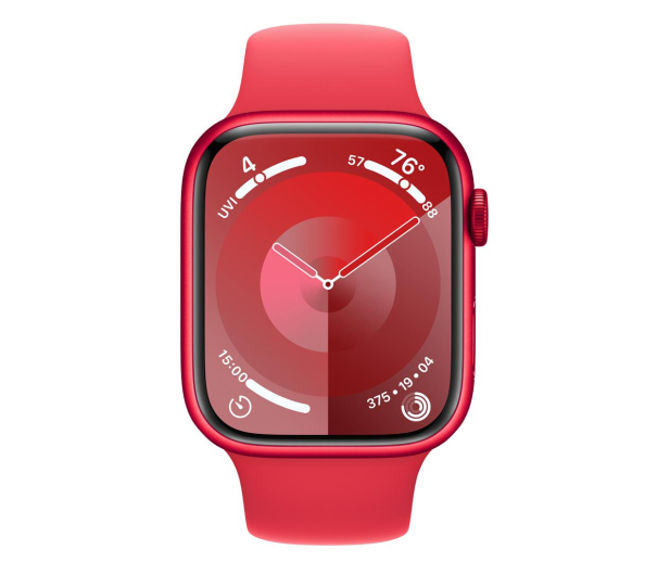 Apple Watch 9 45/(PRODUCT)RED Aluminum/RED Sport Band S/M GPS - 1180270 - zdjęcie 2