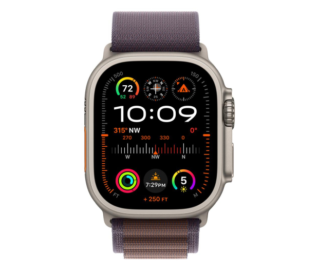 Apple Watch Ultra 2 Titanium/Indigo Alpine Loop M LTE - 1180304 - zdjęcie 2