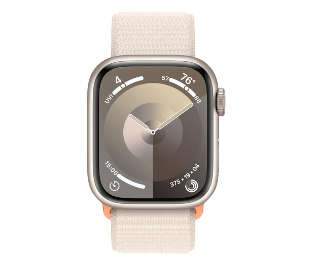 Apple Watch 9 41/Starlight Aluminum/Starlight Sport Loop GPS - 1180317 - zdjęcie 2