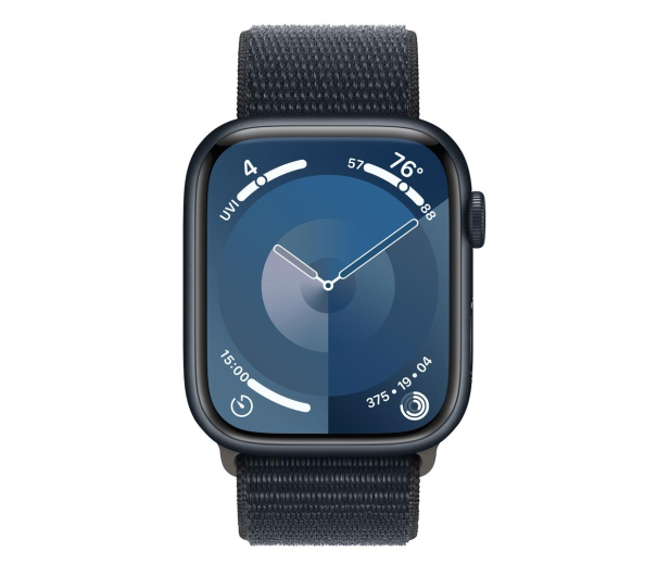 Apple Watch 9 45/Midnight Aluminum/Midnight Sport Loop GPS - 1180327 - zdjęcie 2