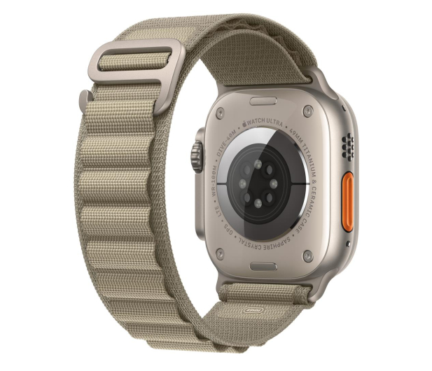 Apple Watch Ultra 2 Titanium/Olive Alpine Loop S LTE - 1180306 - zdjęcie 3