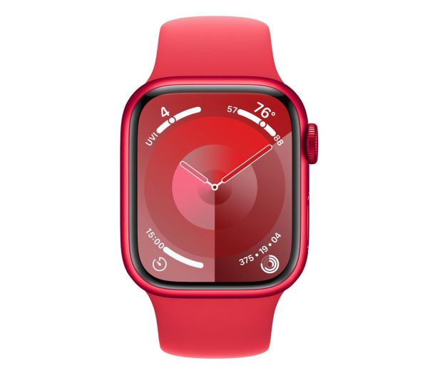 Apple Watch 9 41/(PRODUCT)RED Aluminum/RED Sport Band S/M GPS - 1180265 - zdjęcie 2