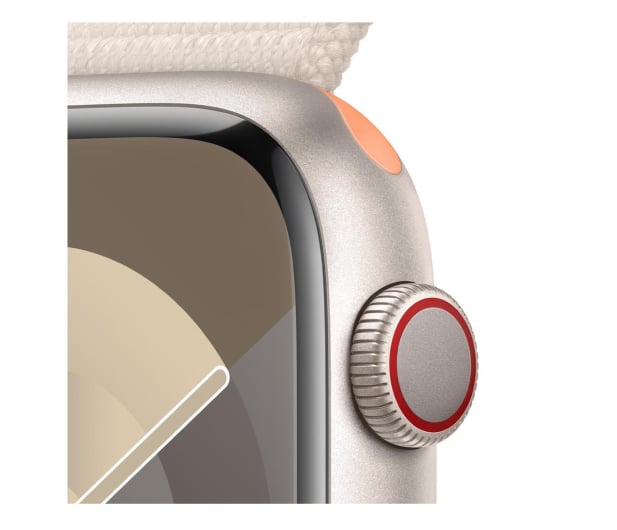 Apple Watch 9 45/Starlight Aluminium/Sport Loop LTE - 1180373 - zdjęcie 3
