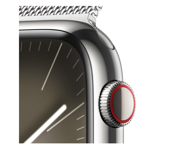 Apple Watch 9 45/Silver Steel/Silver Milanese Loop LTE - 1180291 - zdjęcie 3