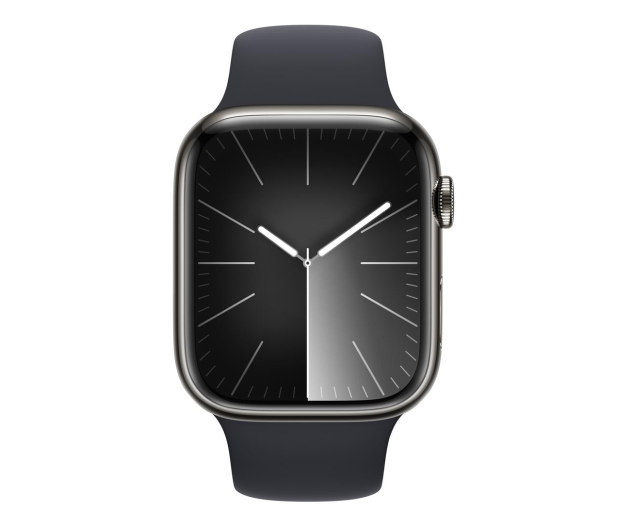 Apple Watch 9 45/Graphite Steel/Midnight Sport Band M/L LTE - 1180452 - zdjęcie 2