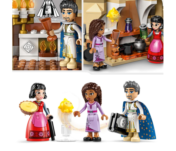 LEGO Disney Princess 43224 Zamek króla Magnifico - 1170622 - zdjęcie 5