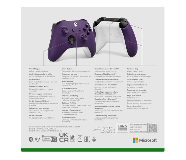 Microsoft Xbox Series Kontroler - Astral Purple - 1181055 - zdjęcie 6