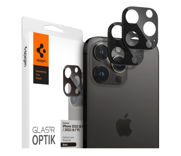 Spigen Optik.TR Camera Protector 2-pack do iPhone 15 Pro/15 Pro Max - 1180021 - zdjęcie