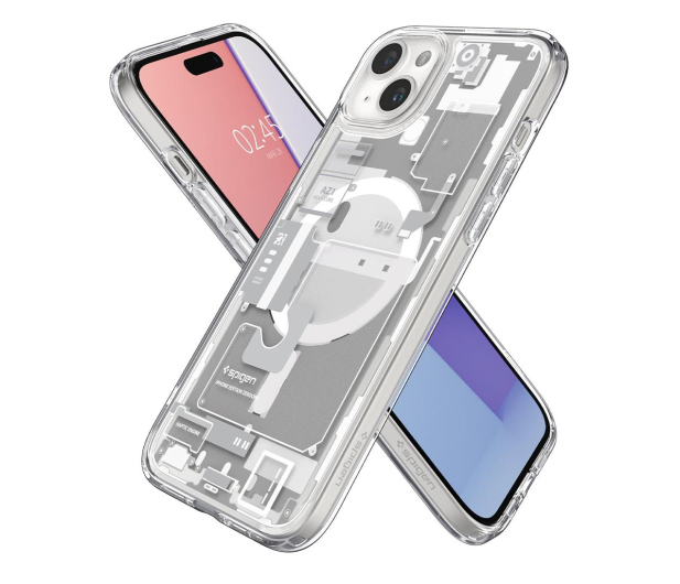 Spigen Ultra Hybrid Mag Magsafe do iPhone 15 Plus zero one white - 1178924 - zdjęcie 2