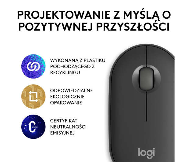 Logitech M350s Pebble Mouse 2 grafit - 1172756 - zdjęcie 15