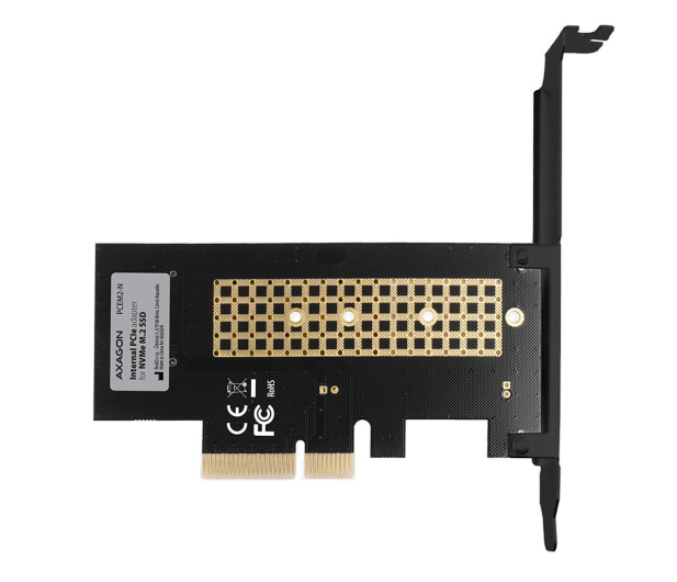 Axagon PCEM2-N Adapter wewnetrzny PCIe x4, 1x M.2 NVMe M-key slot - 1172784 - zdjęcie 2