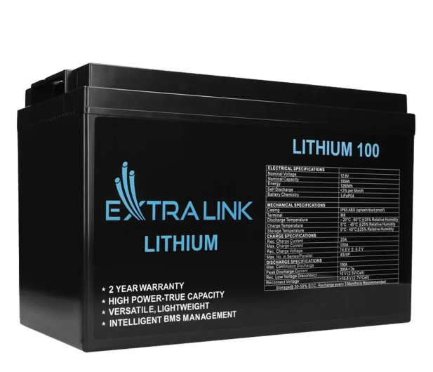 ExtraLink LiFePO4 100Ah - 1172652 - zdjęcie 2