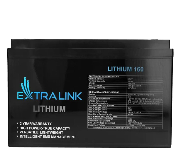ExtraLink LiFePO4 160Ah - 1172655 - zdjęcie