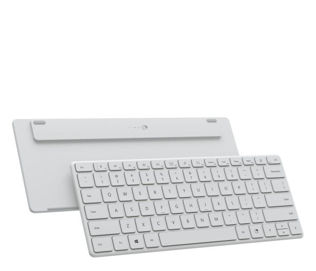 Microsoft Bluetooth Compact Keyboard Lodowa Biel - 647758 - zdjęcie 3