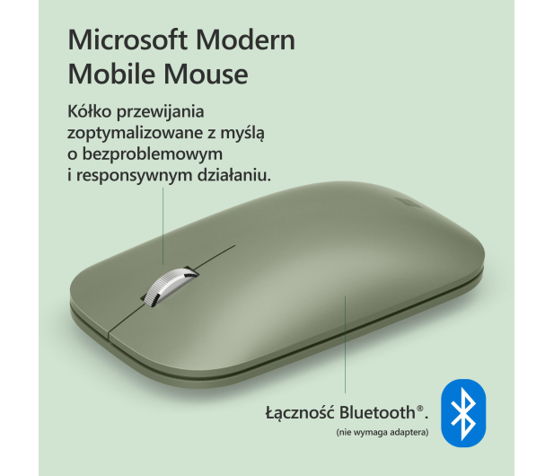 Microsoft Modern Mobile Mouse Leśna Zieleń - 1096302 - zdjęcie 5