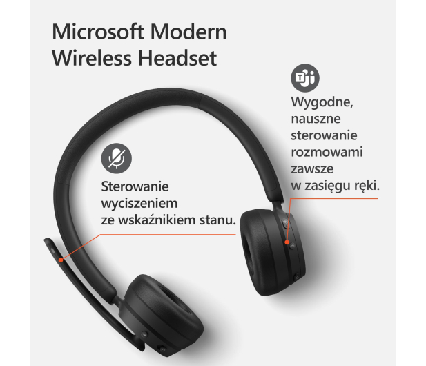 Microsoft Modern Wireless Headset - 680096 - zdjęcie 5