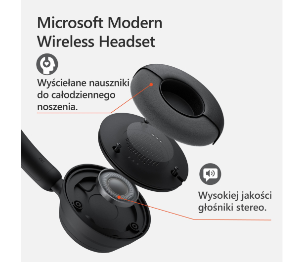 Microsoft Modern Wireless Headset - 680096 - zdjęcie 6