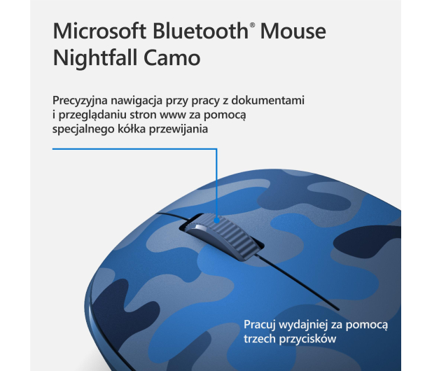 Microsoft Bluetooth Mouse Nightfall Camo - 695185 - zdjęcie 6