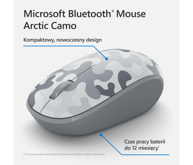 Microsoft Bluetooth Mouse Arctic White - 695183 - zdjęcie 5