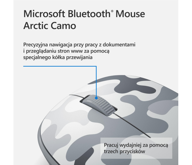 Microsoft Bluetooth Mouse Arctic White - 695183 - zdjęcie 6