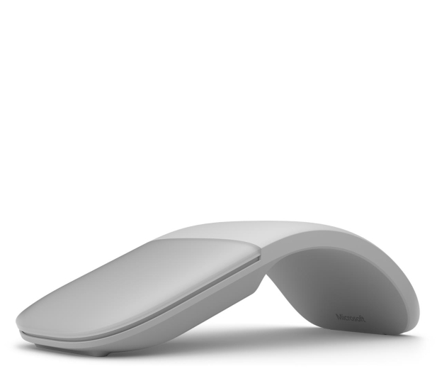 Microsoft Surface Arc Mouse (Platynowy) - 377435 - zdjęcie 2