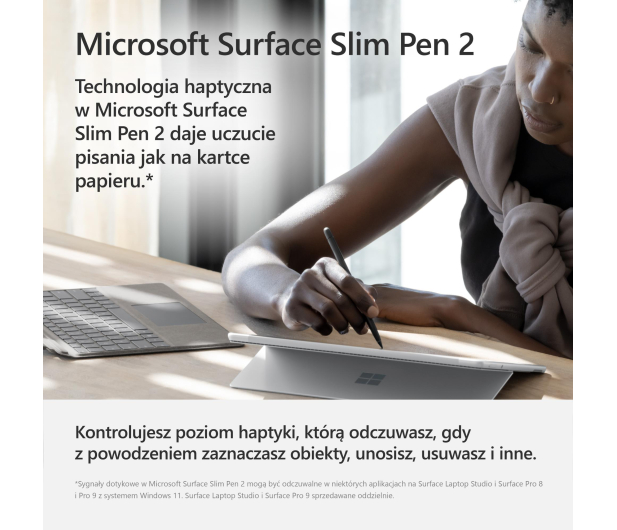 Microsoft Surface Slim Pen 2 Czarny - 1062597 - zdjęcie 4