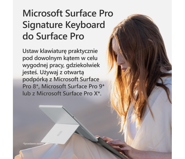 Microsoft Surface Signature Pro Keyboard Leśna zieleń - 1096952 - zdjęcie 4