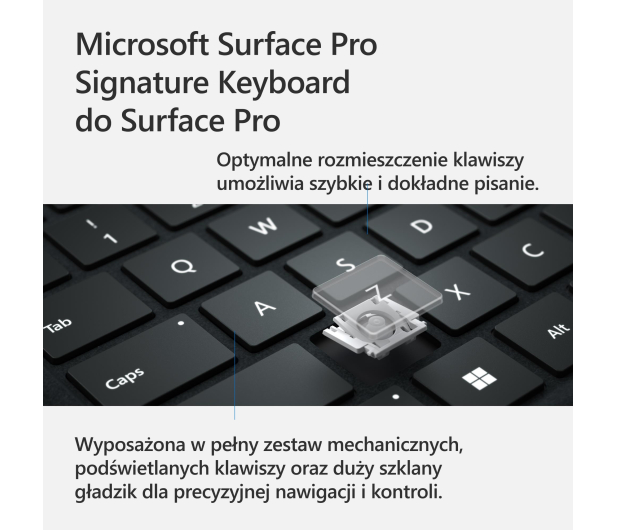 Microsoft Surface Signature Pro Keyboard Leśna zieleń - 1096952 - zdjęcie 5